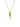 sardine gold - necklace