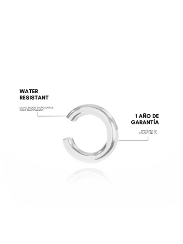 xs latiat cuff - silver