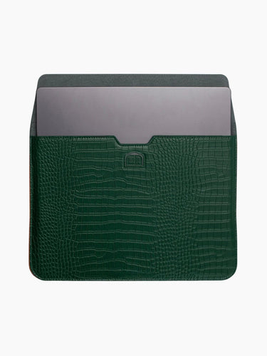 green- folder laptop case