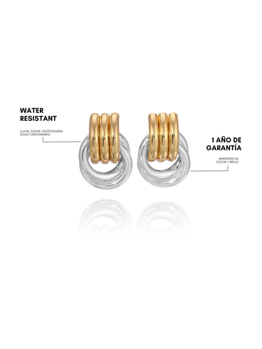 mini knot - two tone - pre venta
