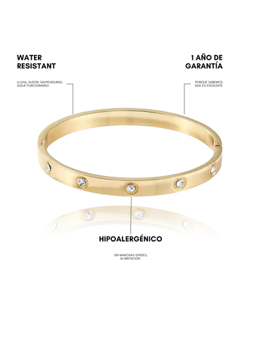 Marcel bracelet - gold - Pre venta