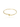 clove bracelet - 10 kt