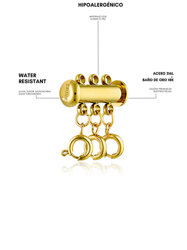 Necklace Separator | Gold