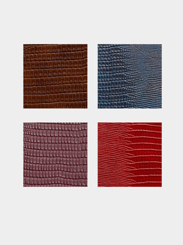 Burgundy Lizard - IPHONE CASE