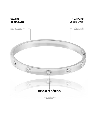 Marcel bracelet - silver - pre venta