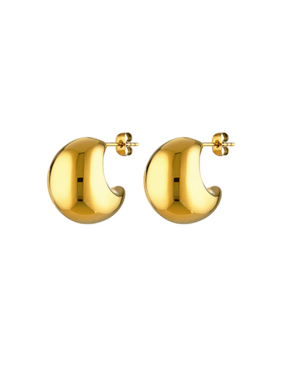 baby lolita hoops - gold
