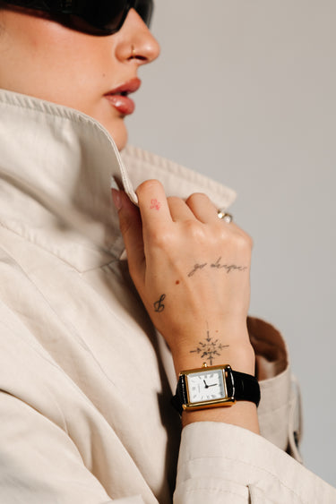 the monarca watch - black