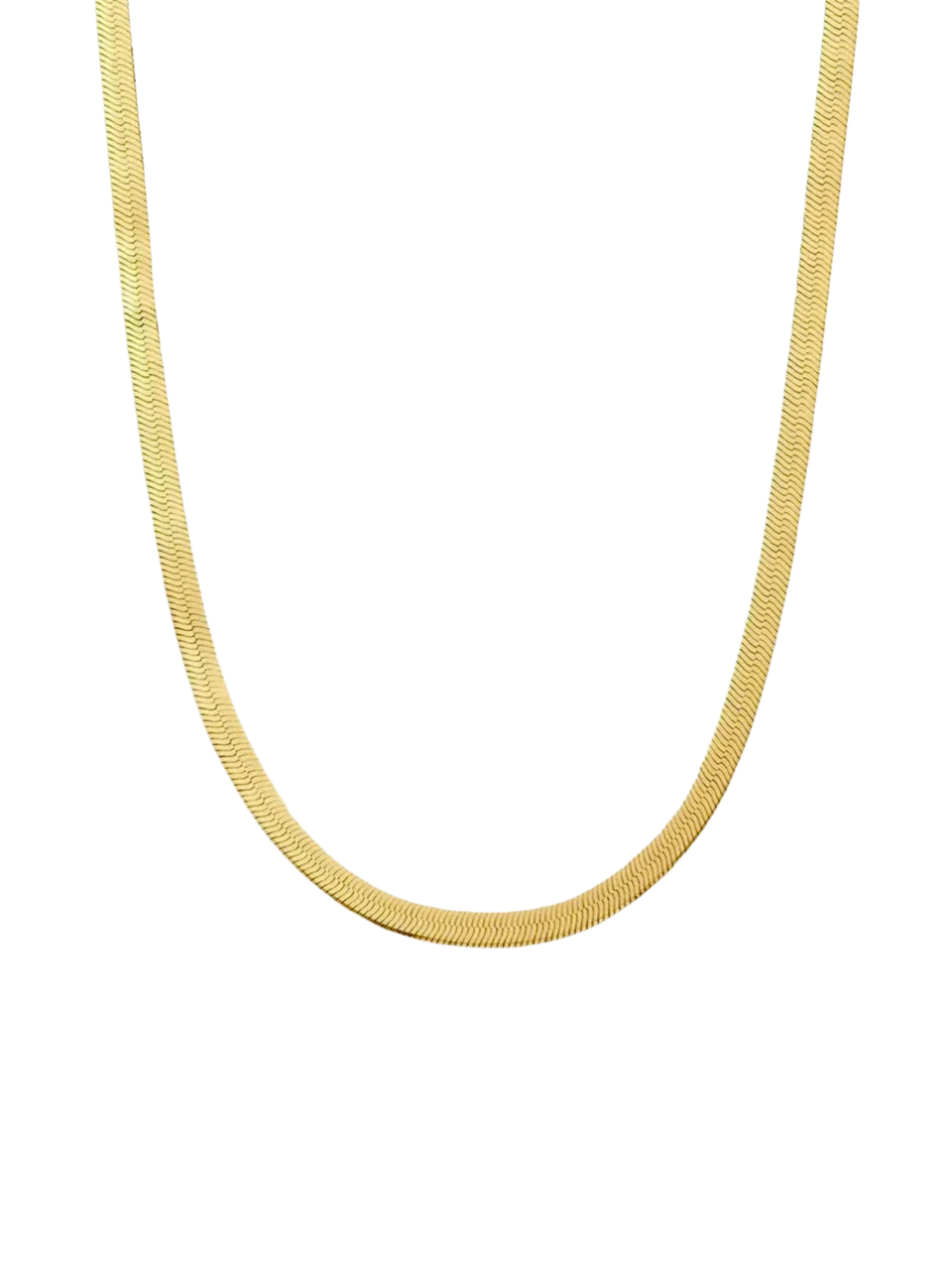 bezel gold - necklace pre order