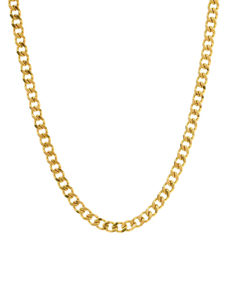 cuban jumbo necklace - gold