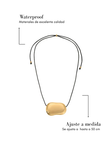 julia necklace - gold - Pre venta