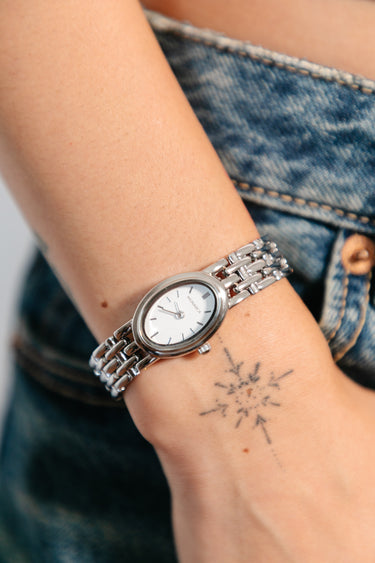 the icon watch - silver