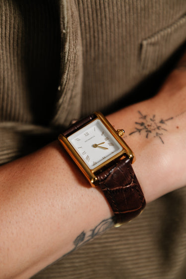 the monarca watch - brown