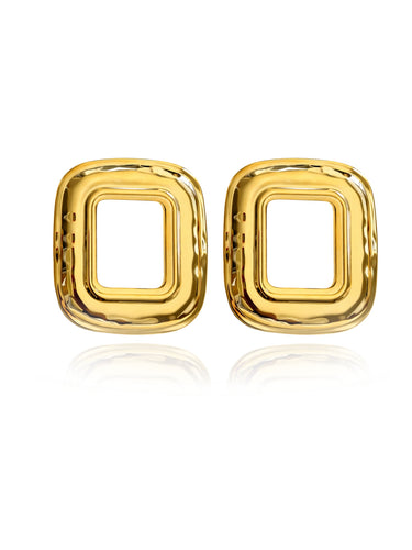 santino xl - gold earrings