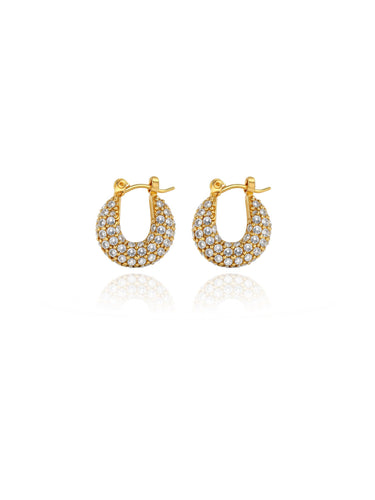 sam XS hoops - gold