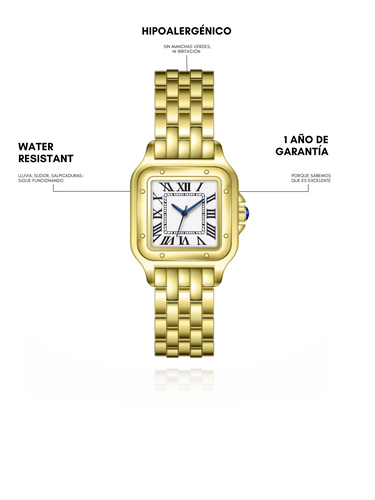 isobel watch - gold
