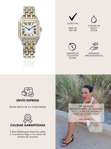 isobel watch - two tone