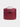 Burgundy vanity case - personalized