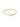 Circle bracelet - gold