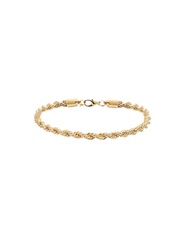 xs rolled bracelet - gold -
