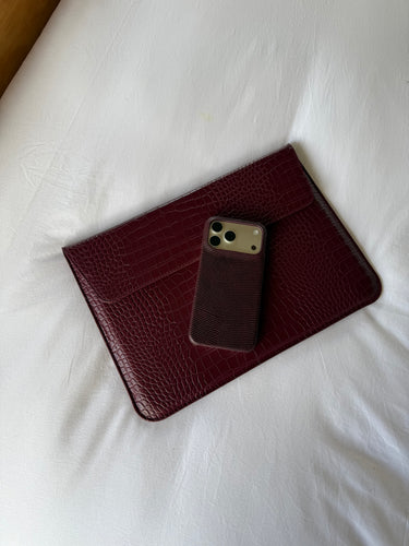 Burgundy set