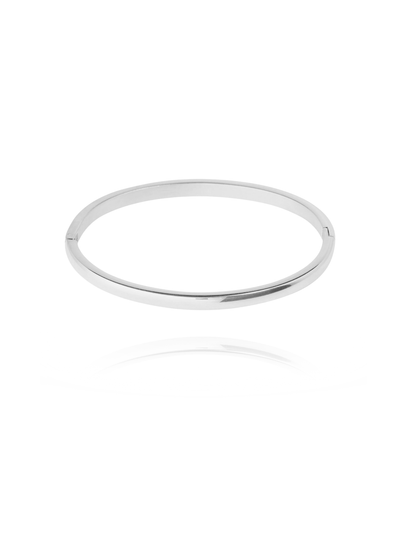 Circle bracelet - silver