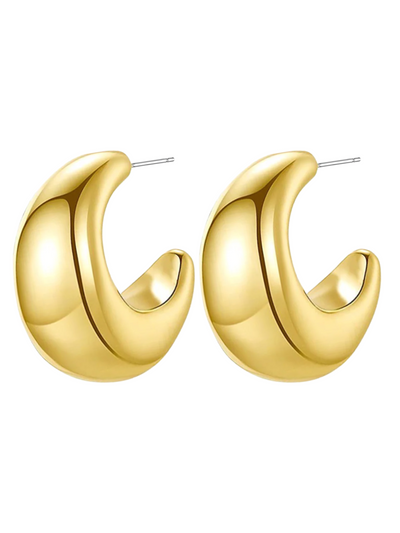 Xl Celin hoops - gold