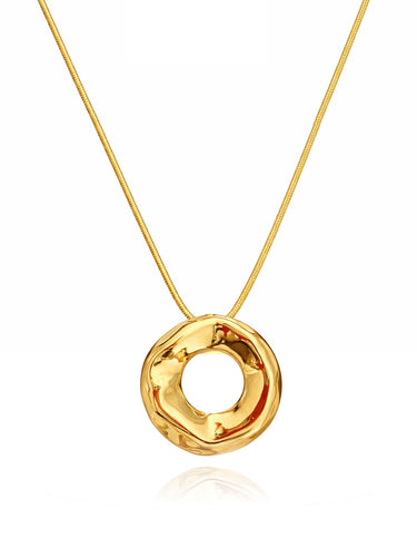sol necklace - gold