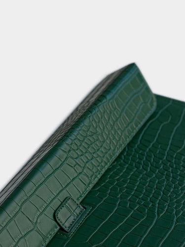 green- folder laptop case