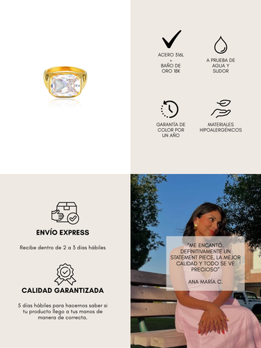 xl mavis ring - gold