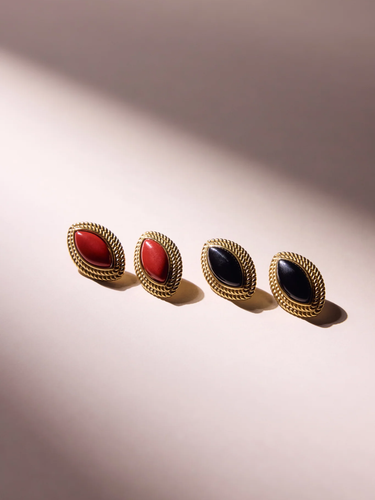 WINE earrings - gold