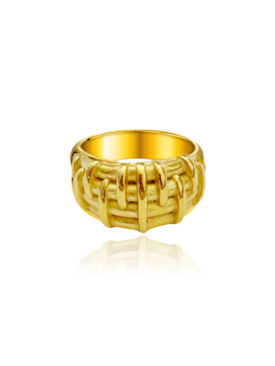 demi ring - gold