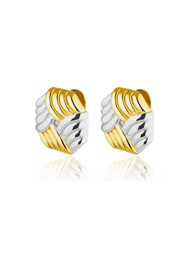 sabine two tone - earrings