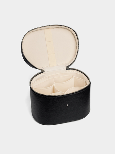 Black vanity case - personalized