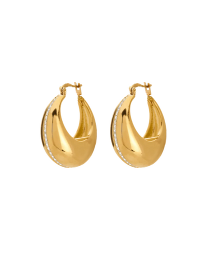Jodi hoops -  gold