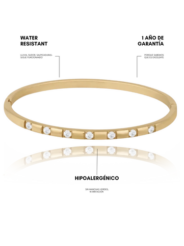 soleil bracelet - gold