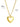 Amour gold - necklace