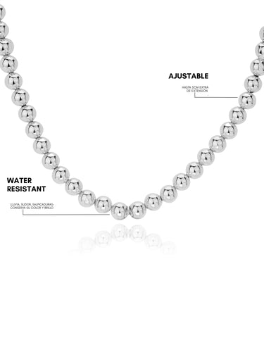 Emma necklace - silver