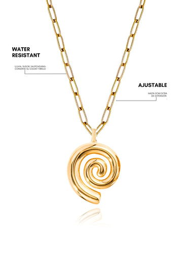 CAPSULE NECKLACE - GOLD