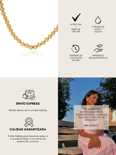 emma necklace - gold