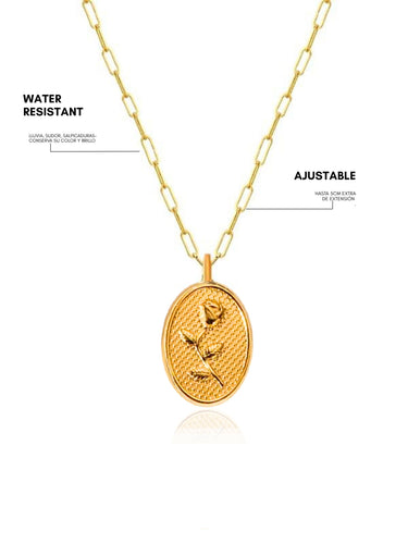 rose gold - necklace