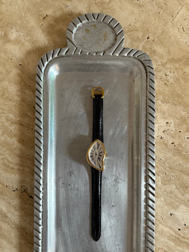 reloj irregular - gold