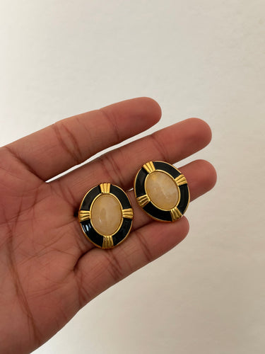 PRIZE black - earrings