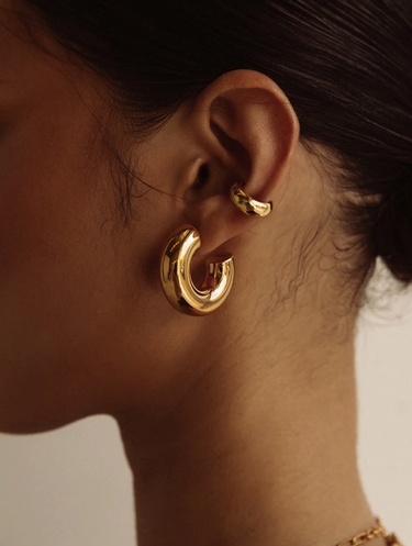 Linet ear cuff - gold