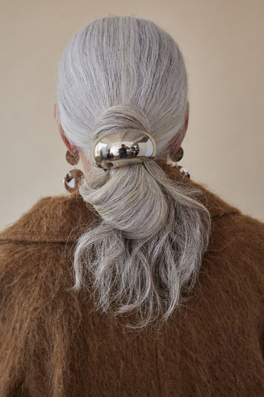 Elena hair cuff - silver