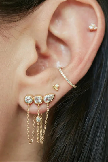 Muse earrings - gold