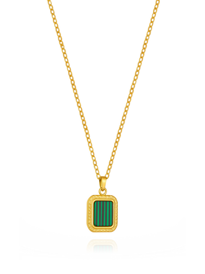 Malaquita necklace