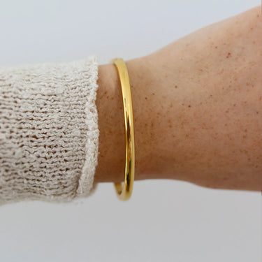 Circle bracelet - gold