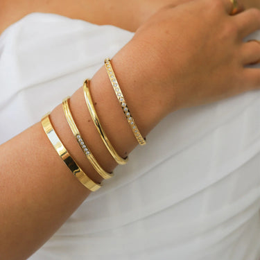 Circle bracelet - gold