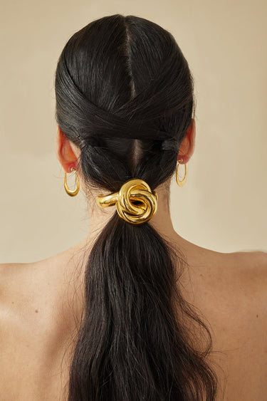 knot cuff - gold