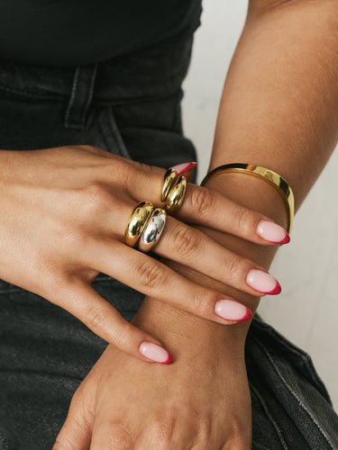 Dome ring - silver